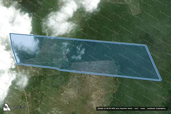 Imagem de satélite de Sítio Ipiranga  - Sítio Ipiranga em Mucajaí - RR