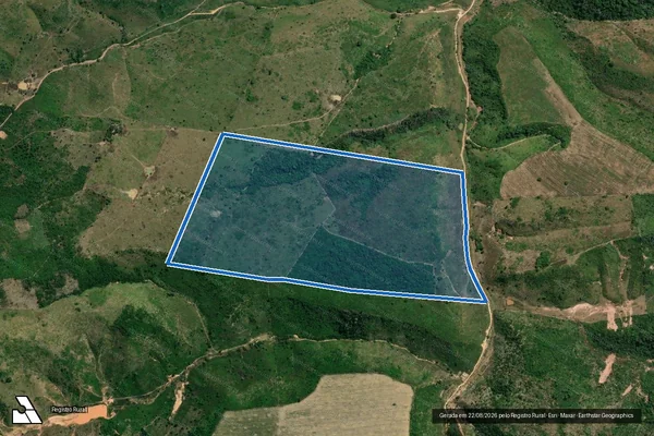 Imagem de satélite de Sitio Santo Antonio (Lote 239 P.A Karinã) - Parcela 1 em Santa Luzia - MA