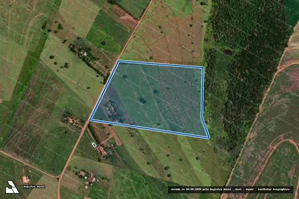 Imagem de satélite de Lote_67 - Projeto de Assentamento Araçá - Lote_67 - Projeto de Assentamento Araçá em Araçatuba - SP