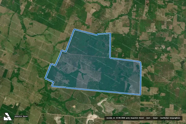 Imagem de satélite de FAZENDA TERRA NOVA - Parte 1 em Mãe do Rio - PA