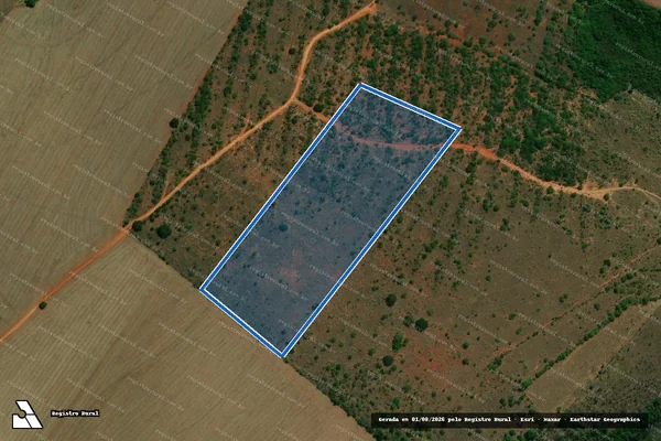 Imagem de satélite de FAZENDA GAMELEIRA - GLEBA 03 em Coromandel - MG