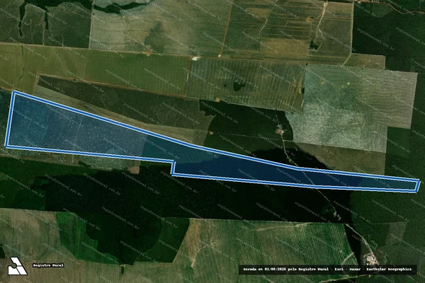 Imagem de satélite de Fazenda Cabeceira em São João do Soter - MA
