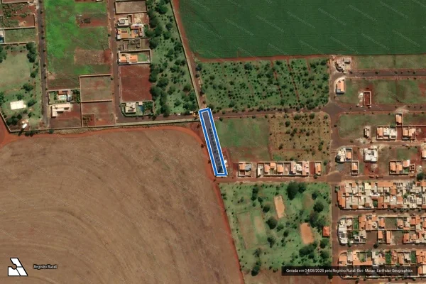 Imagem de satélite de Sítio Santa Fé ? Gleba II - Parte 2 em Morro Agudo - SP