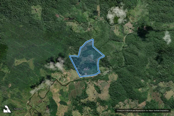 Imagem de satélite de Fazenda Conjunto Boa Sorte - Parte 1 em Santa Luzia - BA