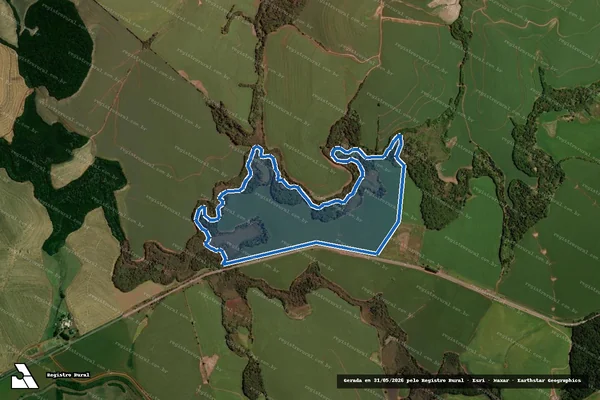 Imagem de satélite de Fazenda São Jorge - Fazenda São Jorge em Passo Fundo - RS
