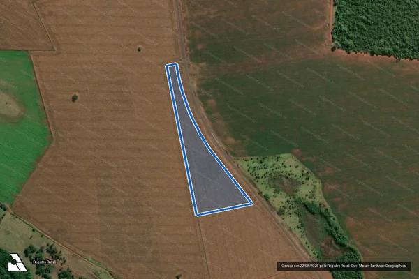 Imagem de satélite de FAZENDA MUTUM - Parte 1 em Rio Verde - GO