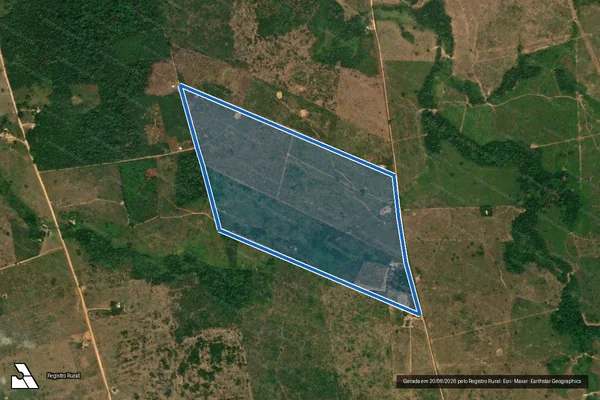 Imagem de satélite de PA SUDOESTE - LOTE 301 / LOTE 301