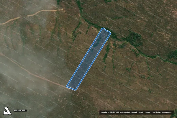 Imagem de satélite de Fazenda Buenos Aires - Gleba 409 em Três Marias - MG