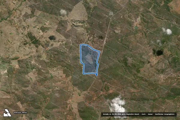 Imagem de satélite de FAZENDA MARIAS / GLEBA 02 - Parte 3 em Nova Itarana - BA