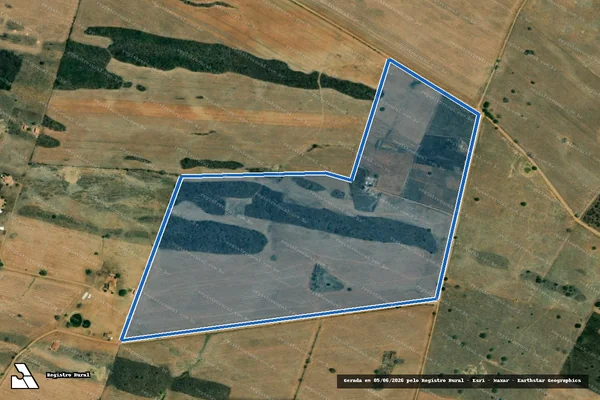 Imagem de satélite de FAZENDA ZÉ RAMOS - GLEBA 01 em Frei Paulo - SE