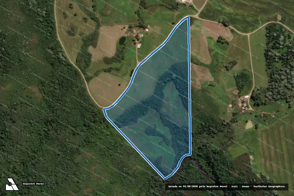Imagem de satélite de LOTE 35 - PA 20 DE NOVEMBRO - LOTE 35 A em Passos Maia - SC