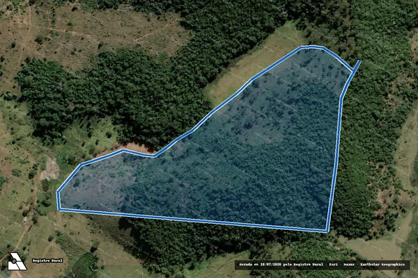 Imagem de satélite de FAZENDA POJICHA - 02 em Frei Gaspar - MG