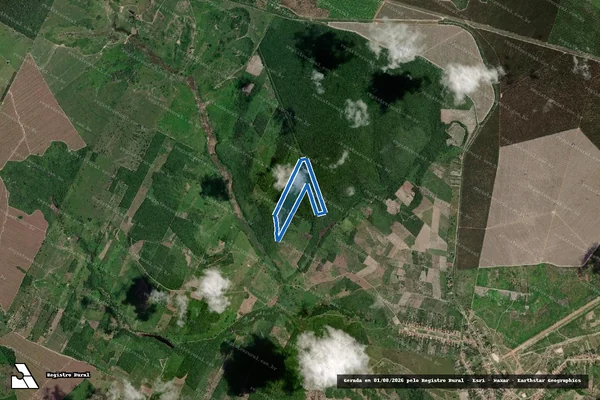 Imagem de satélite de PA PATIZINHO ? LOTE 15 ? PARTE 2 - PARTE 2 em Esplanada - BA