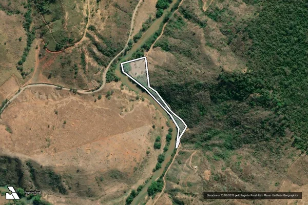 Imagem de satélite de Sítio Rio Guandu - 4869 ? IV em Baixo Guandu - ES