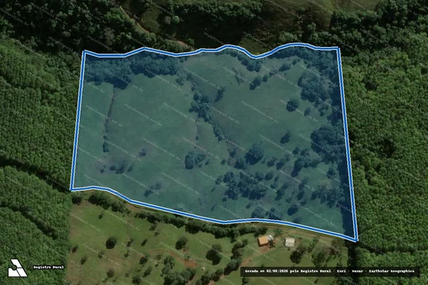 Imagem de satélite de FAZENDA SANTO ANTÔNIO - FAZENDA SANTO ANTÔNIO em Ponte Serrada - SC