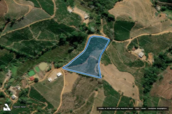 Imagem de satélite de Sítio Santa Clara - G2 em Iúna - ES