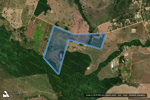 Imagem de satélite de P. A. Canta Galo – LOTE 424 / Lote 424 – Parcela 2