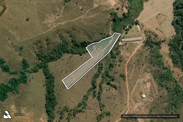Imagem de satélite de Fazenda Tamanduá - PARCELA 03 em Araxá - MG