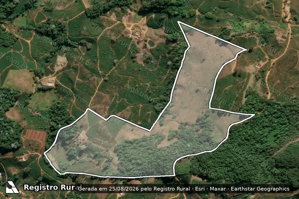 Imagem de satélite de Boa Esperança - PARCELA 02 em Luisburgo - MG