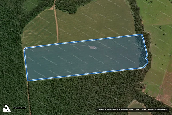 Imagem de satélite de AGRO 4C – 2 em Porto dos Gaúchos - MT