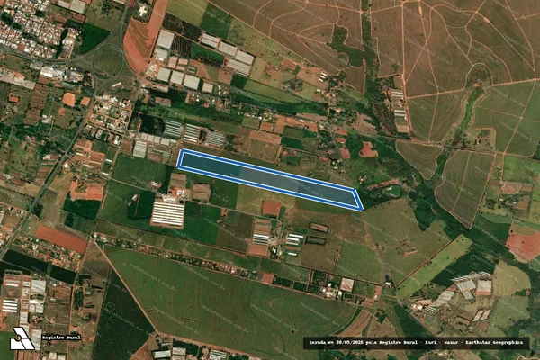 Imagem de satélite de Granja Tsuru - Granja Tsuru - Parcela 01 em Bastos - SP