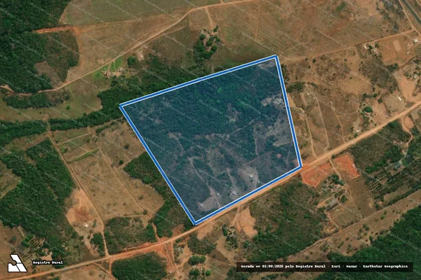 Imagem de satélite de Projeto de  Assentamento Diocese - Lote 10 / Parte 1