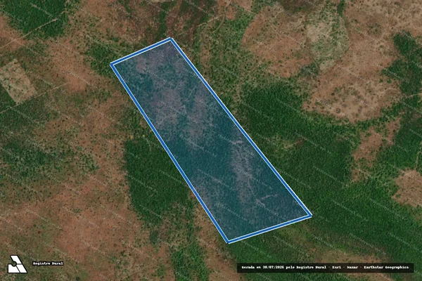 Imagem de satélite de FAZENDA SÃO SEBASTIÃO  - Parte 7 em Cantanhede - MA