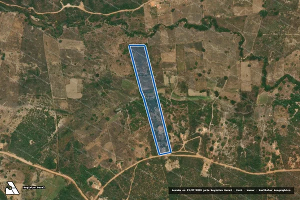 Imagem de satélite de Fazenda São Joaquim - Parte 2 em Santo Antônio do Retiro - MG