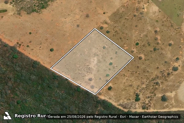 Imagem de satélite de FAZENDA CEDRO ? POLÍGONO 3 - GLEBA 06 em Montes Claros - MG