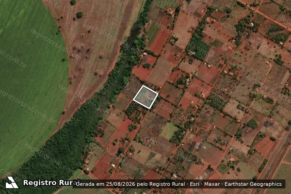 Imagem de satélite de FAZENDA SANTA LUZIA - Lote129 em Paranaiguara - GO