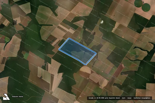 Imagem de satélite de Fazenda Ruiz e Filhos II - Faz. Ruiz e Filhos II em Nova Ubiratã - MT