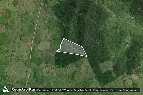 Imagem de satélite de Fazenda Santa Filomena - Parte 2 em Itaju do Colônia - BA