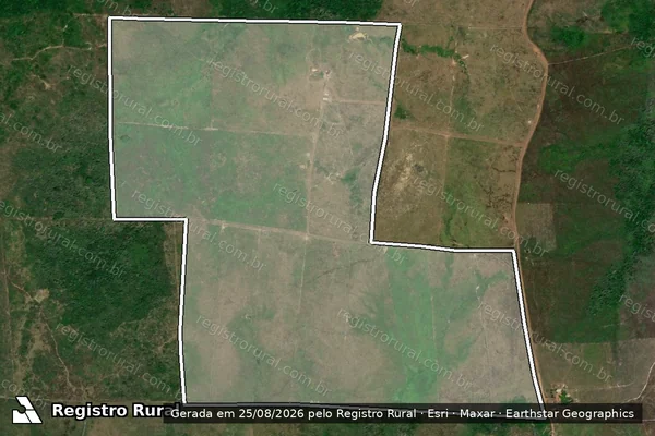 Imagem de satélite de FAZENDA FÉ EM DEUS