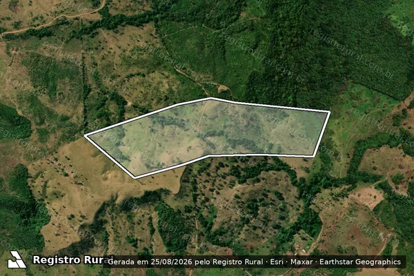 Imagem de satélite de FAZENDA SANTO ANTONIO - C - 03 em Xambioá - TO