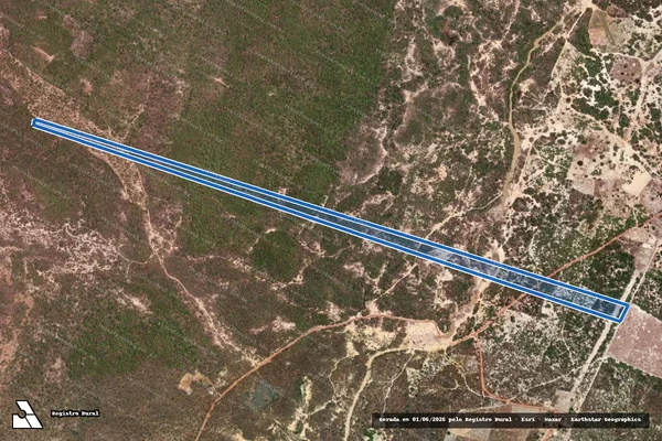 Imagem de satélite de Cajueiro - Parte 3 em Milton Brandão - PI