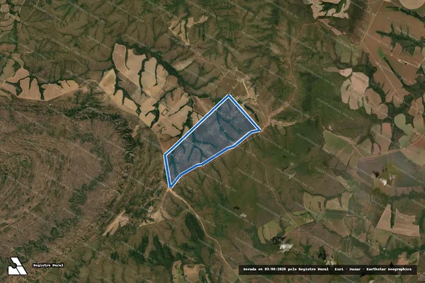 Imagem de satélite de Fazenda Paulista - 02 em Santa Rita do Trivelato - MT