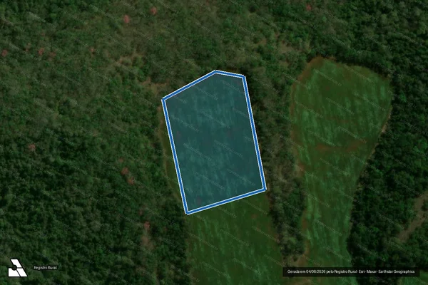 Imagem de satélite de P. A. Itamarati II (Gleba F) - Lote Societário 008 em Ponta Porã - MS