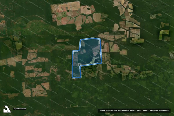 Imagem de satélite de Fazenda Agro Prezotto IV - Parcela 1 em Juara - MT
