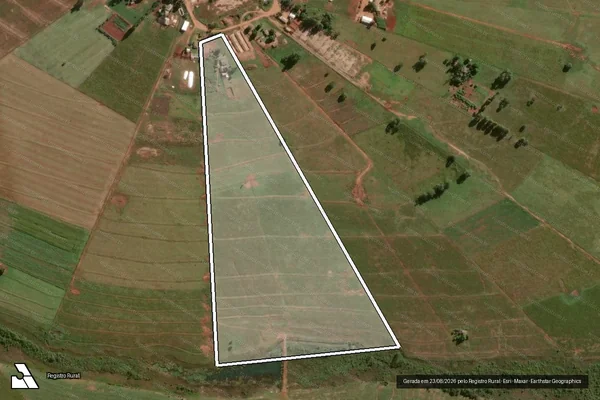 Imagem de satélite de Projeto de Assentamento Guaçu - LOTE 35 em Itaquiraí - MS