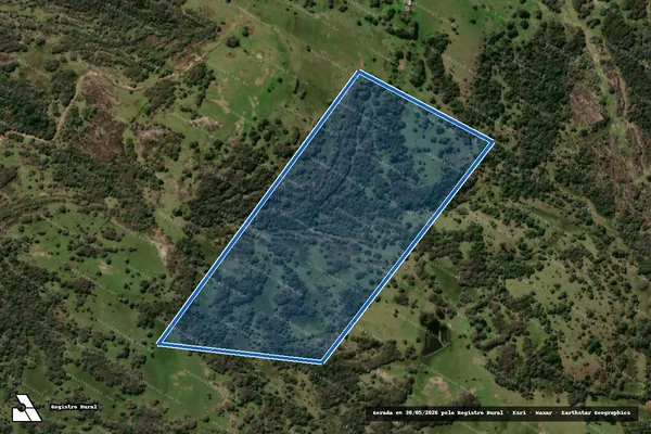 Imagem de satélite de Campo Judite - Gleba Judite dos Santos Marques em Caçapava do Sul - RS