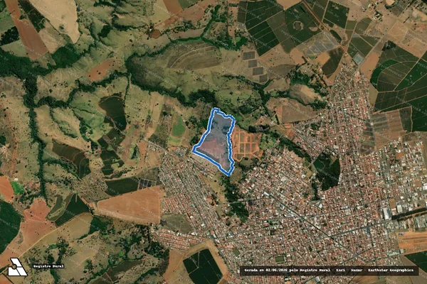 Imagem de satélite de FAZENDA BOA VISTA em Carmo do Paranaíba - MG