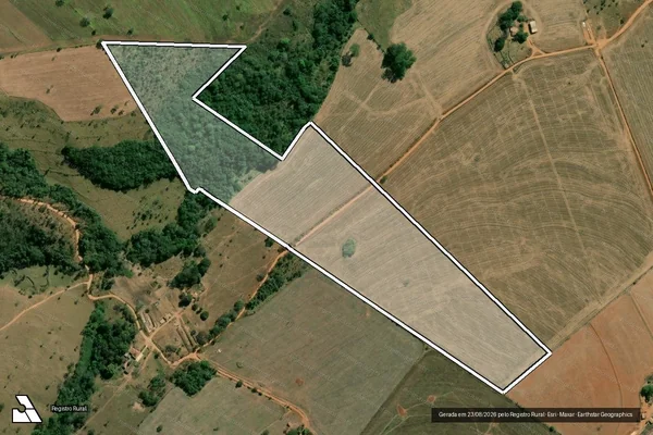 Imagem de satélite de FAZENDA CORREGO RICO - Gleba A em Perdizes - MG