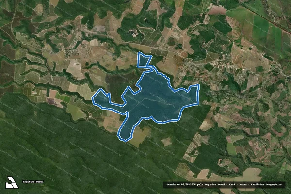 Imagem de satélite de FAZENDA FUNDO DE IMBIRIBA - 001 em Porto Seguro - BA