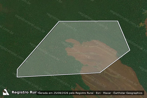 Imagem de satélite de FAZENDA SANTA CLARA / Parte 1