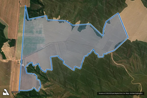Imagem de satélite de AGROPECUARIA AGROVALE em Tasso Fragoso - MA