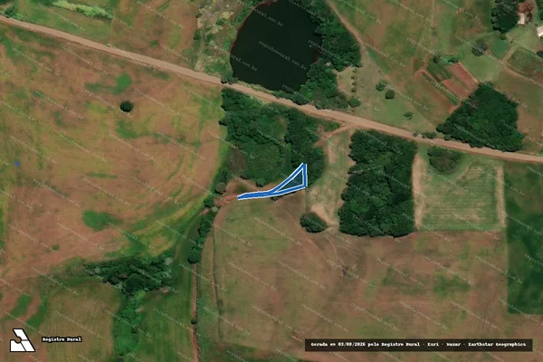 Imagem de satélite de Sem Denominação - Parte 4 em Ronda Alta - RS