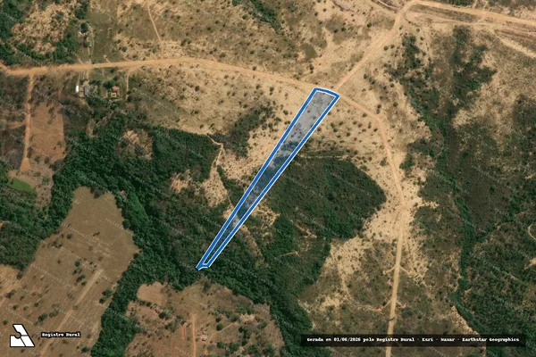 Imagem de satélite de Fazenda Morada do Sabiá II - Gleba 20 em Caetanópolis - MG