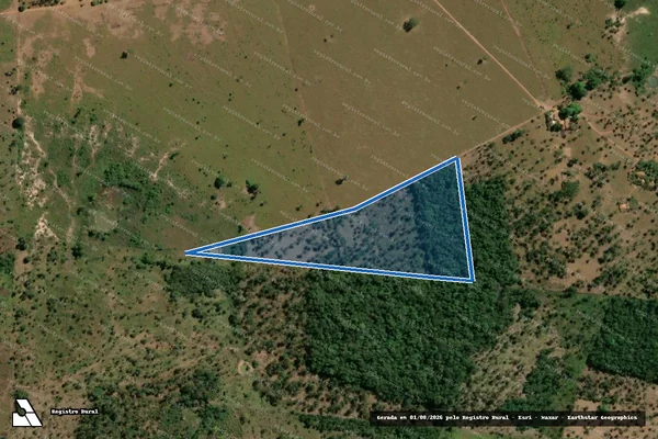 Imagem de satélite de Fazenda São Bento - Parte 1 em Tocantinópolis - TO