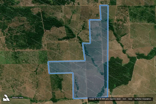 Imagem de satélite de LOTE 17 - Fazenda Novo Mundo IV em Colniza - MT