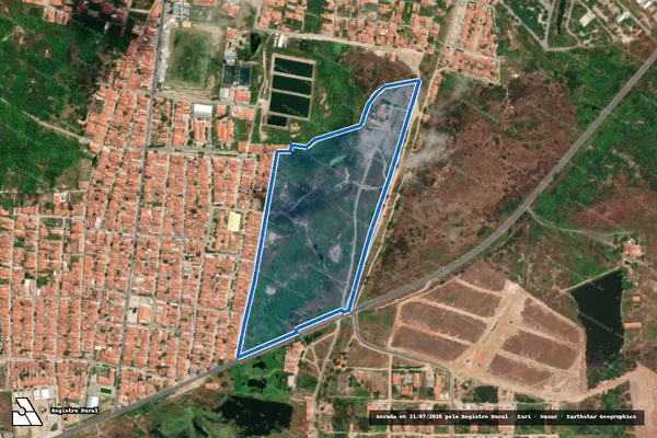 Imagem de satélite de MONTE VERDE - Parte 1 em Quixadá - CE